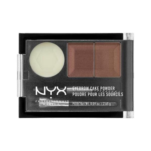 Nyx Eyebrow Cake Powder - Auburn/Red - Brow Palette