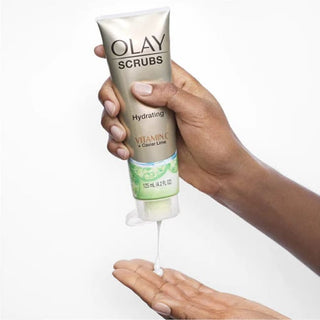 Olay Scrubs 5-In-1 Clean Hydrating Vitamin C + Caviar Lime - Exfoliator