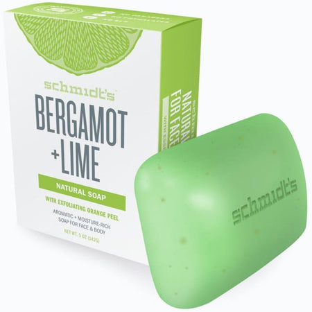 Schmidt's Bergamot + Lime Natural Soap