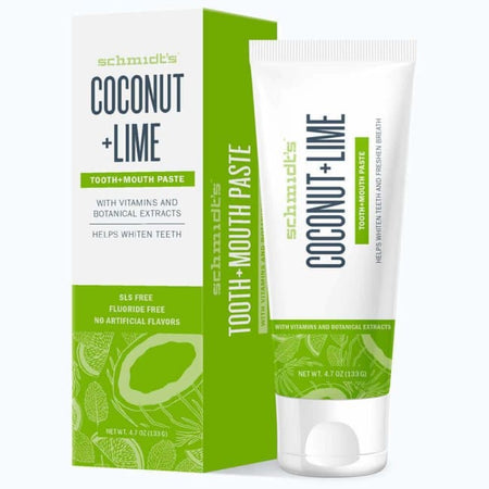 Schmidt's Tooth + Mouth Paste - Coconut + Lime