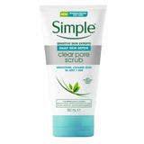 Simple Daily Skin Detox Clear Pore Scrub - Exfoliator
