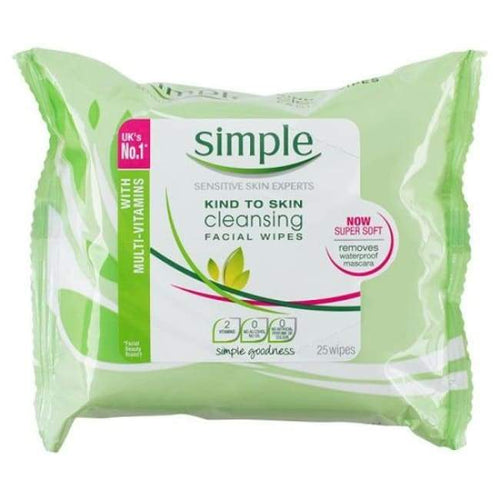 Simple Kind To Skin Cleansing Facial Wipes - Face Wipes