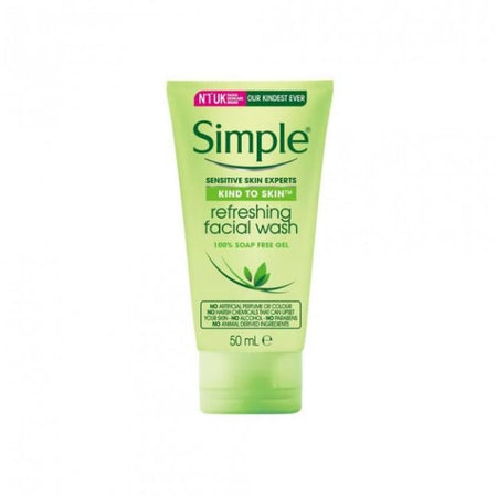 Simple Kind To Skin Refreshing Facial Wash - 50ml