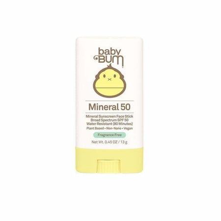 Sun Bum Baby Bum Mineral SPF 50 Sunscreen Face Stick - Fragrance Free
