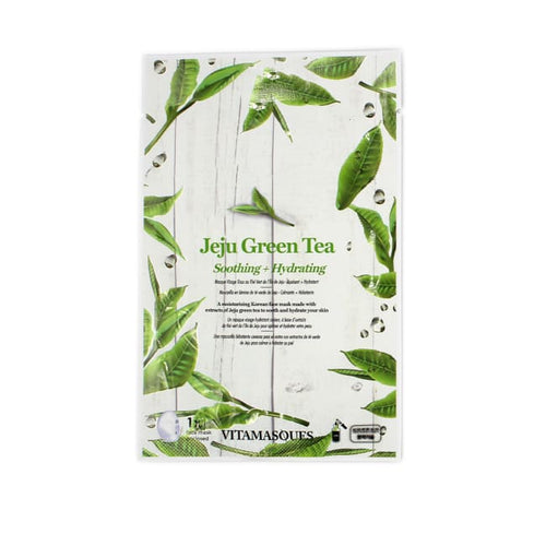VITAMASQUES Jeju Green Tea Mask - Mask
