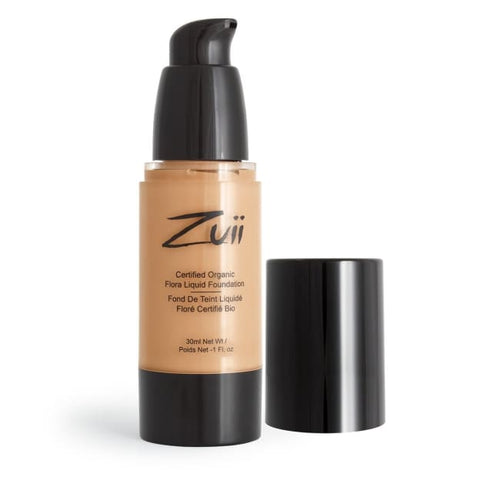 Zuii Organic Flora Liquid Foundation - Olive Neutral - Foundation