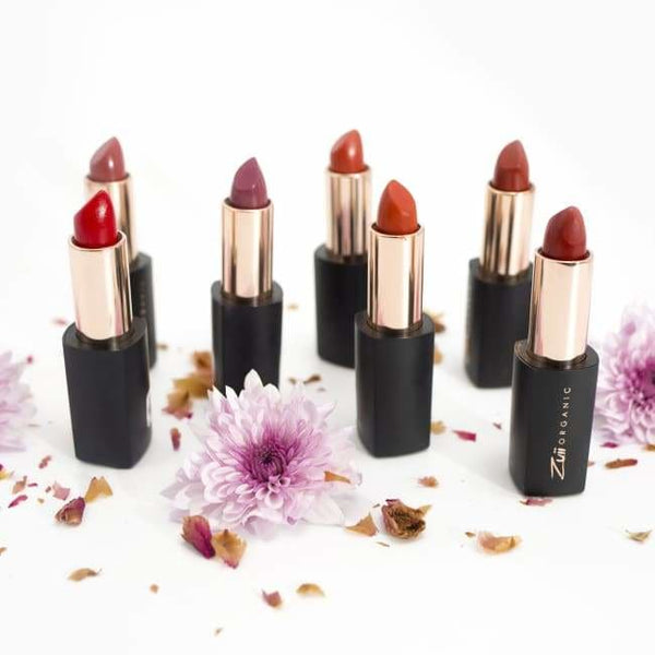 Zuii Organic Lux Lipstick - Audrey - Powder